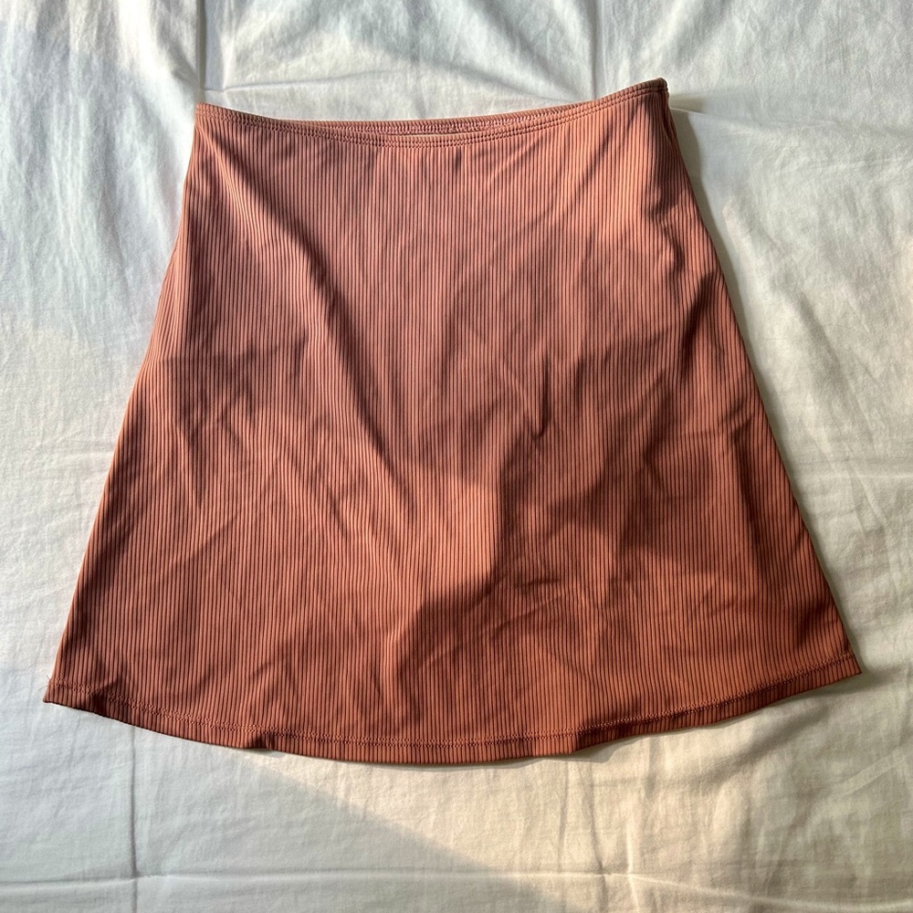 Kortni Jeane High-Waisted Swim Skirt